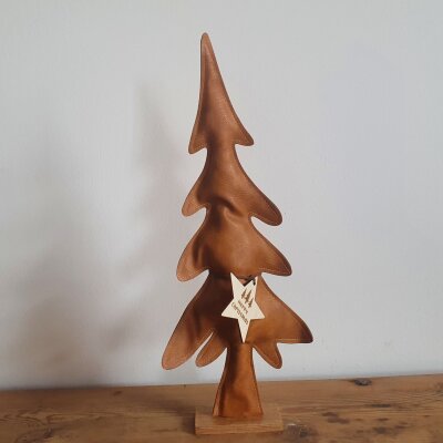 Weihnachtsbaum aus Kunstleder - 47 cm