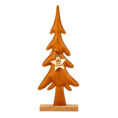 Weihnachtsbaum aus Kunstleder - 47 cm