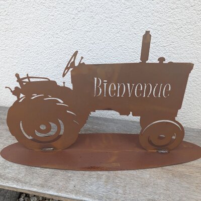 Traktor "Bienvenue"